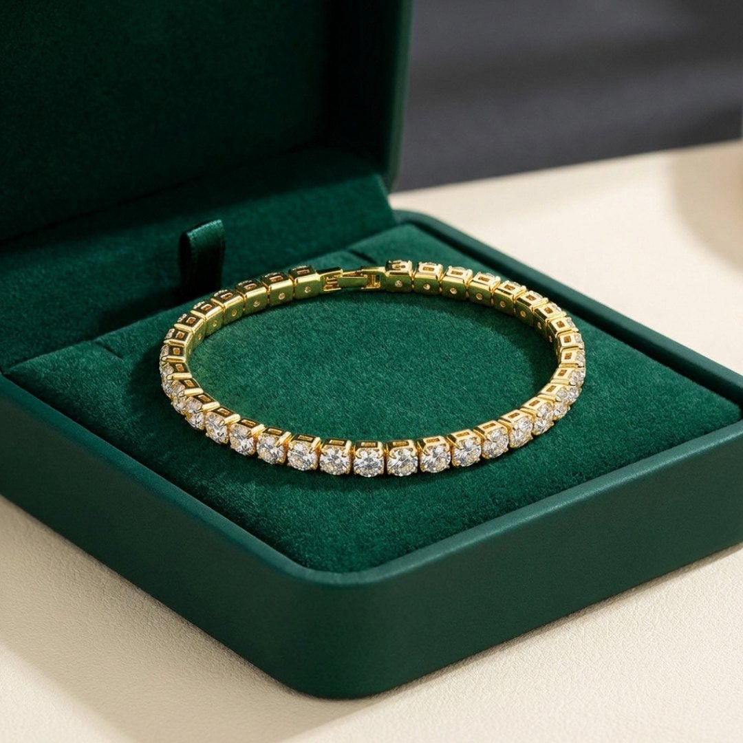 Pulseira de Ténis de Pedra de Veneza