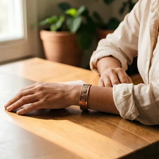 Bracelete de Cobre Nativo