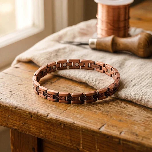 Pulseira de Cobre Ferro