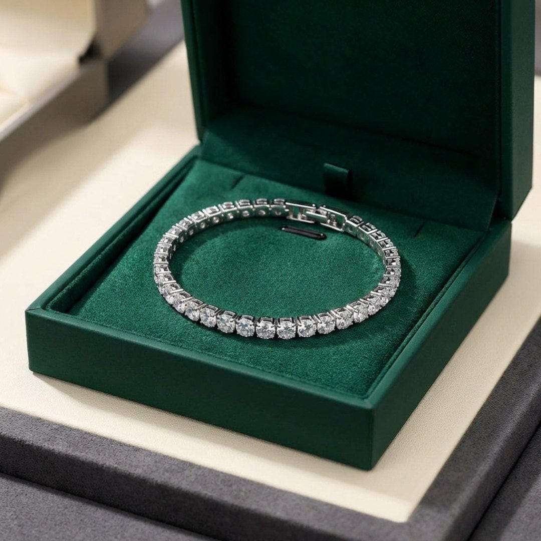 Pulseira de Ténis de Pedra de Veneza
