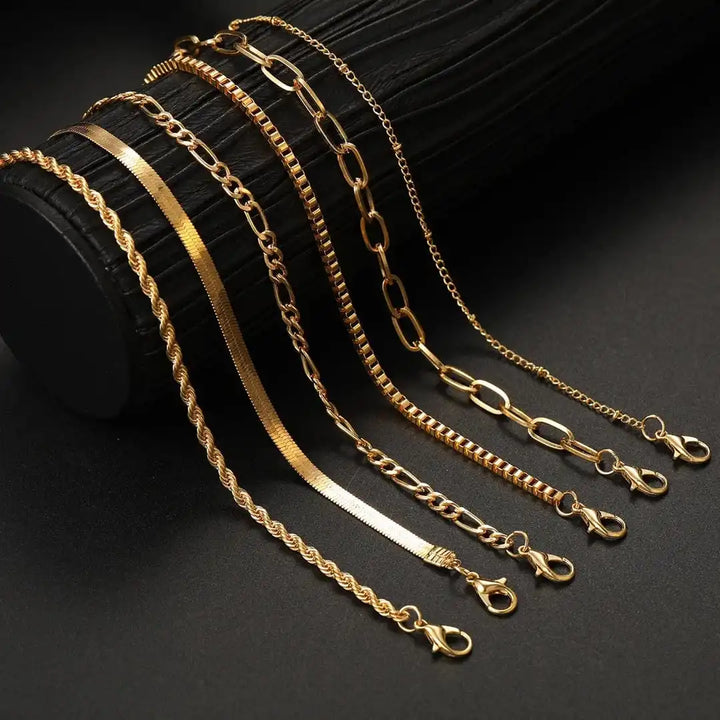 Conjunto de Pulseiras Cubanas Boho Retro