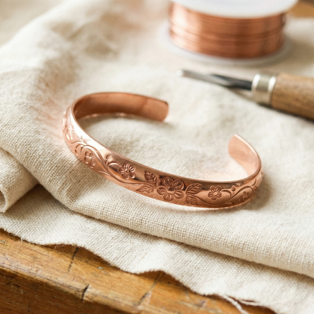 Pulseira de Cobre Bloom