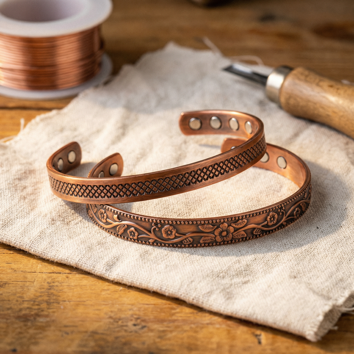 Conjunto de Cobre Forjado