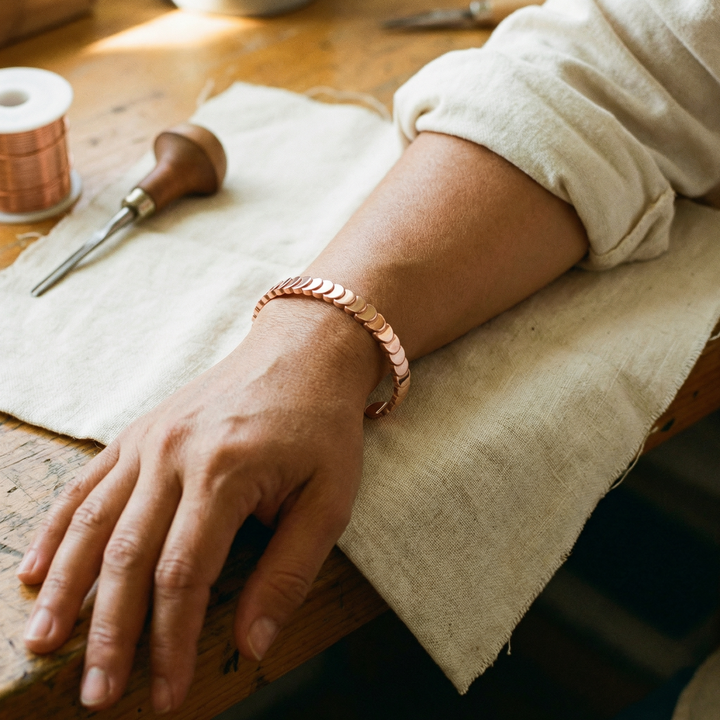 Pulseira de Cobre Tide