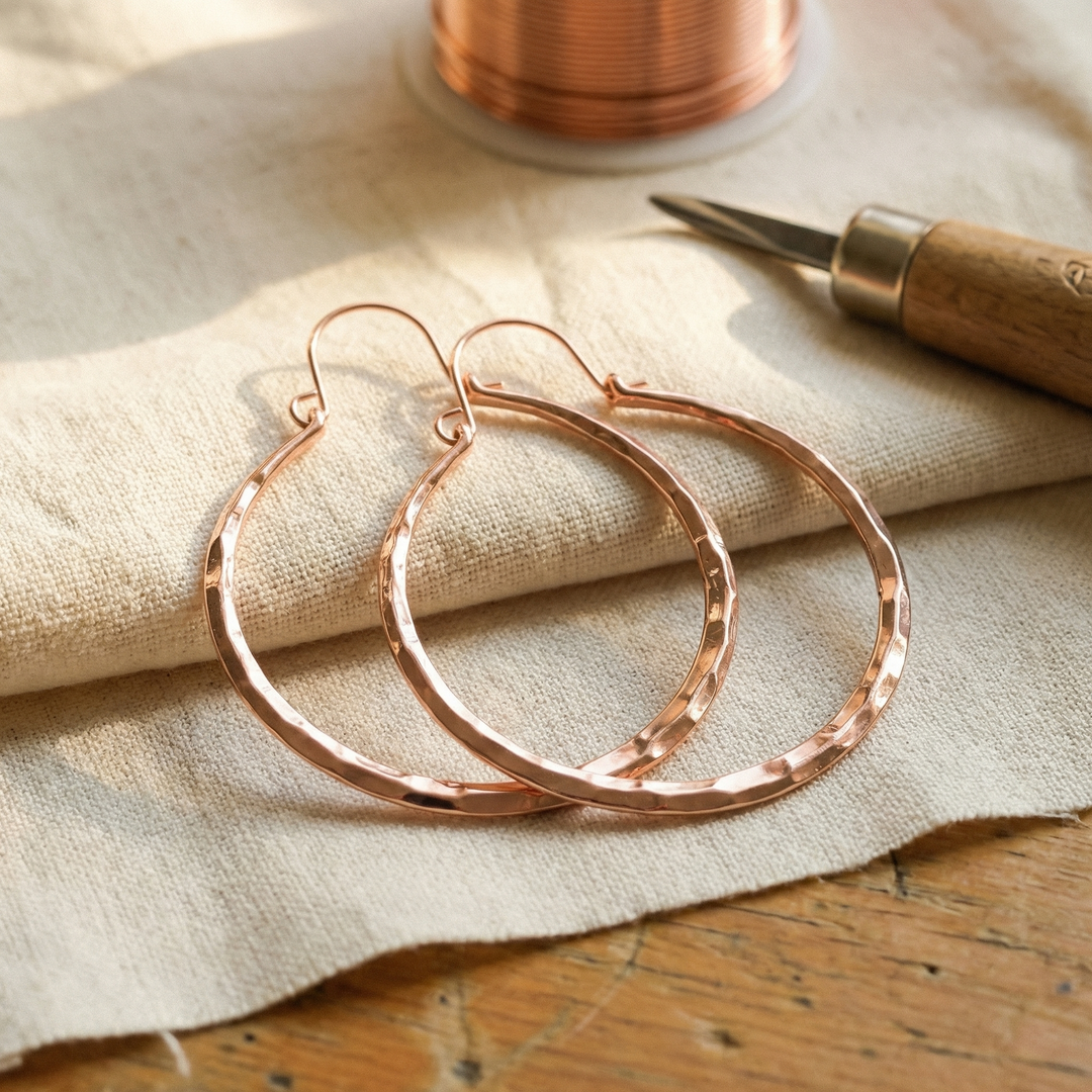 Brincos de Cobre Willow