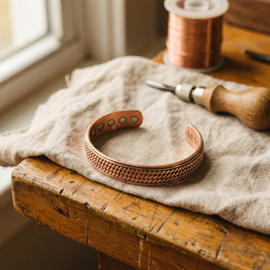 Pulseira de Cobre Wave