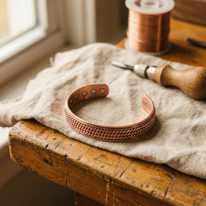 Pulseira de Cobre Wave