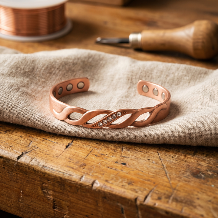 Pulseira de Cobre Seam