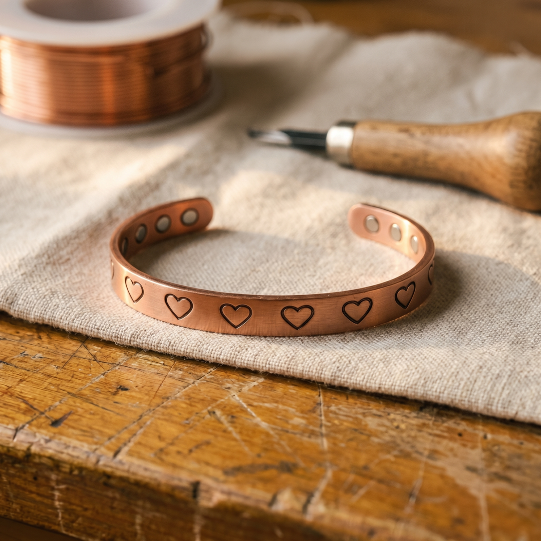 Pulseira de Cobre Hearth