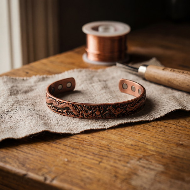 Pulseira de Cobre de Terra