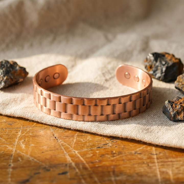Bracelete de Cobre para Homens Ore