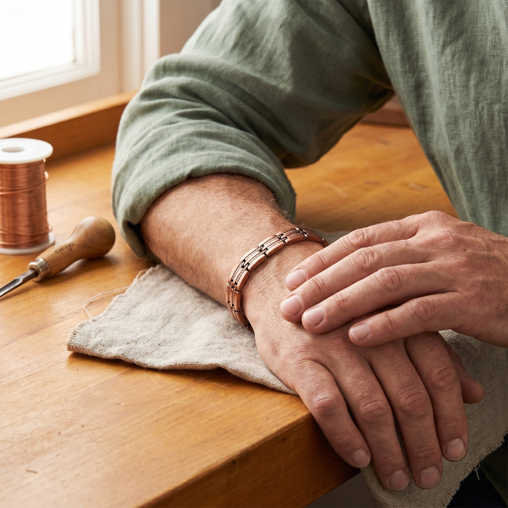 Pulseira de Cobre Pike para Homens
