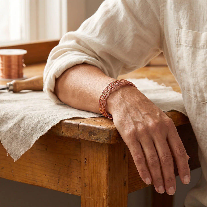 Pulseira de Cobre de Alce