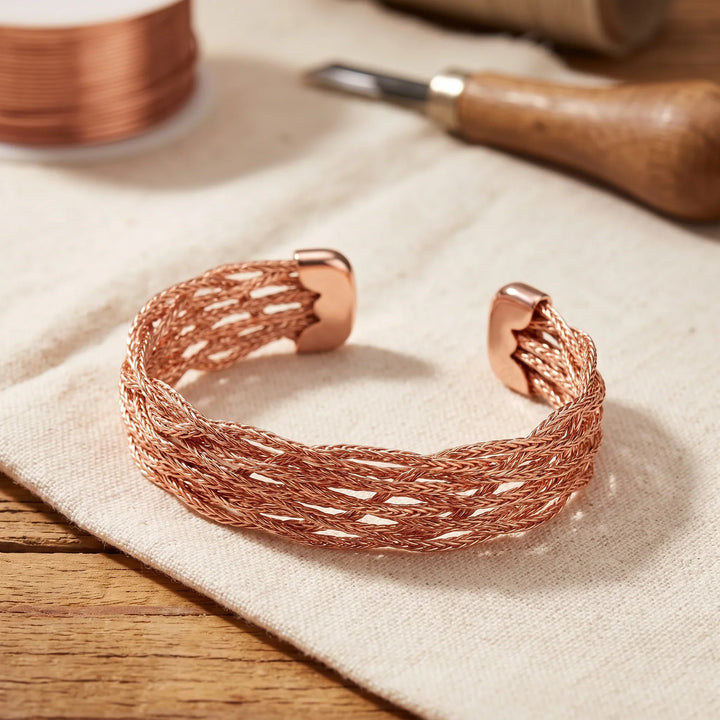 Pulseira de Cobre de Alce