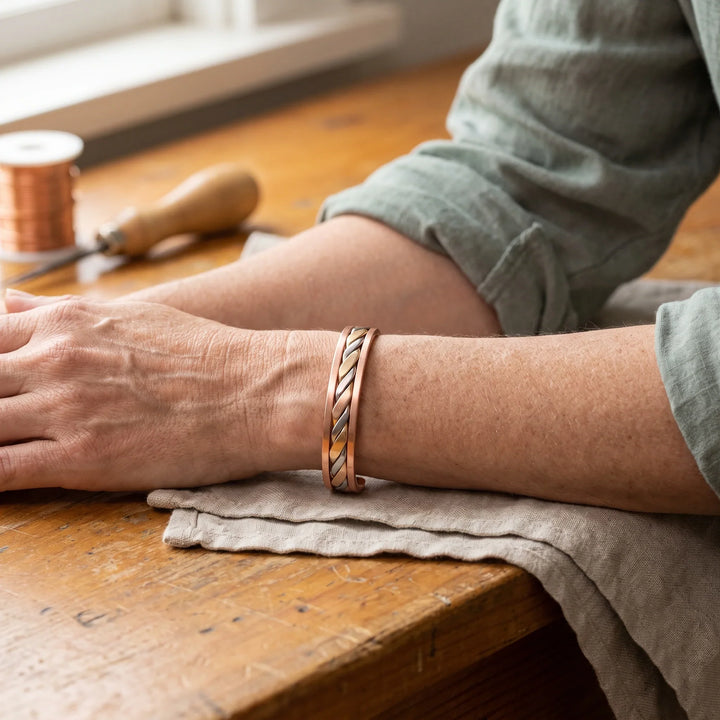 Pulseira de Cobre Bud
