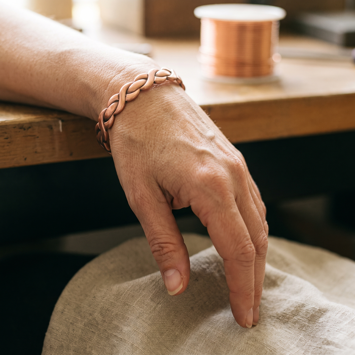 Pulseira de Cobre Loom
