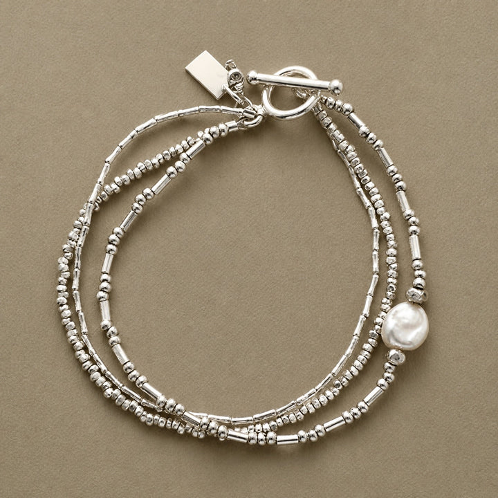 Coleção de Pulseiras de Pérolas Couture