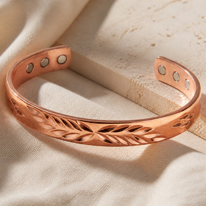 Pulseira de Cobre Iluminada pela Lua