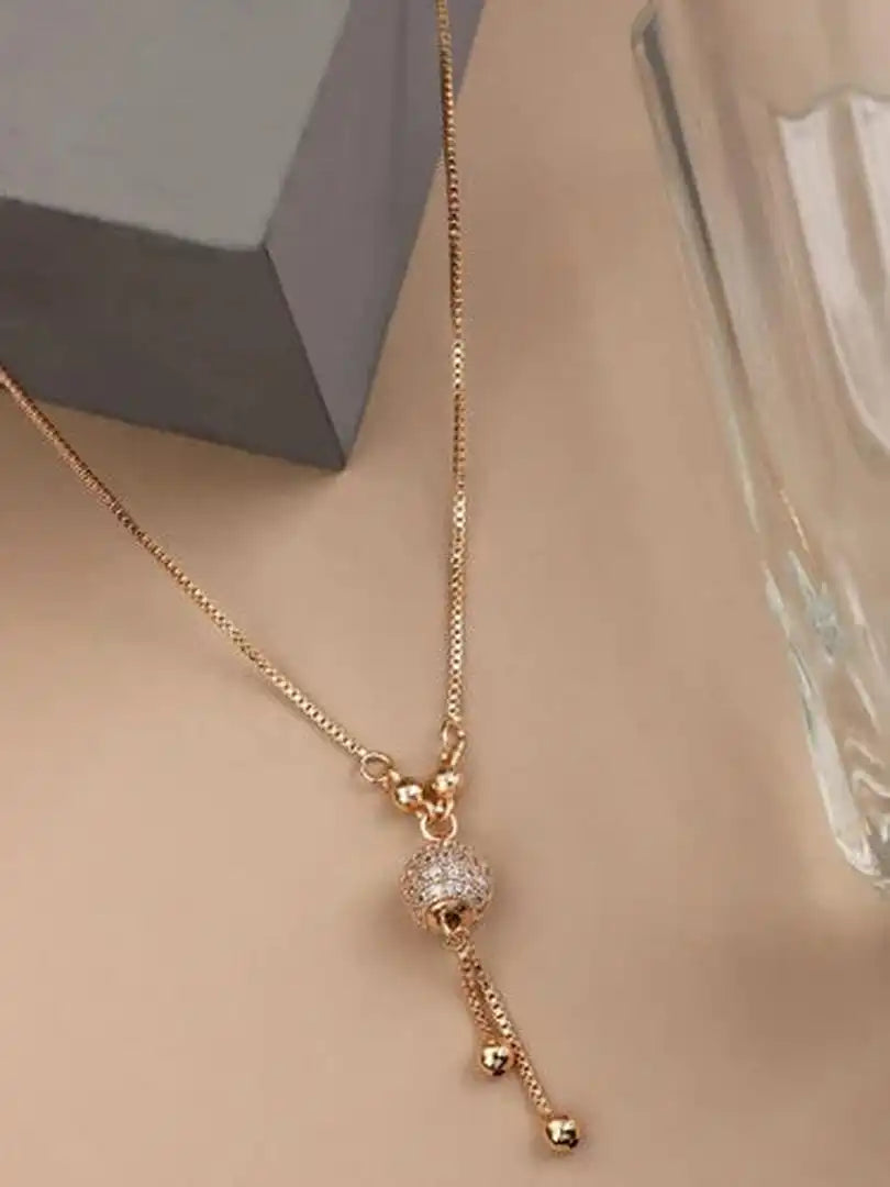 Colar Pendente Vintage Dourado