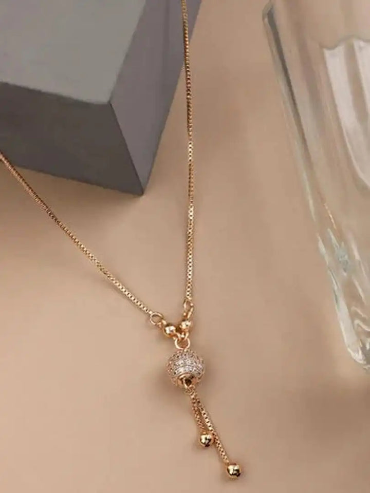 Colar Pendente Vintage Dourado