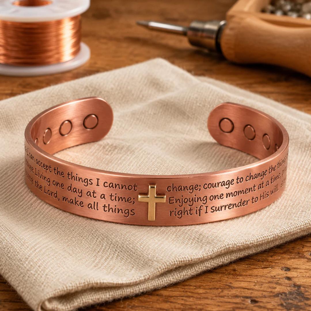 Pulseira de Cobre Faith